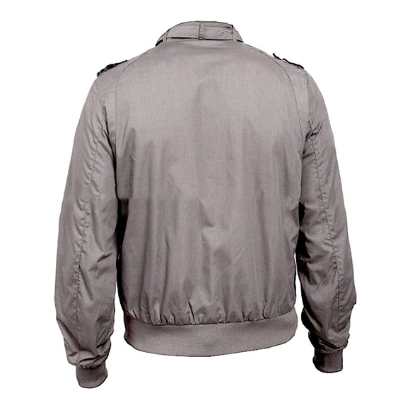 Members Only Vintage Smokey Grey Classic Iconic Racer Jacket, Men’s Sz 44/Medium - Picture 8 of 16